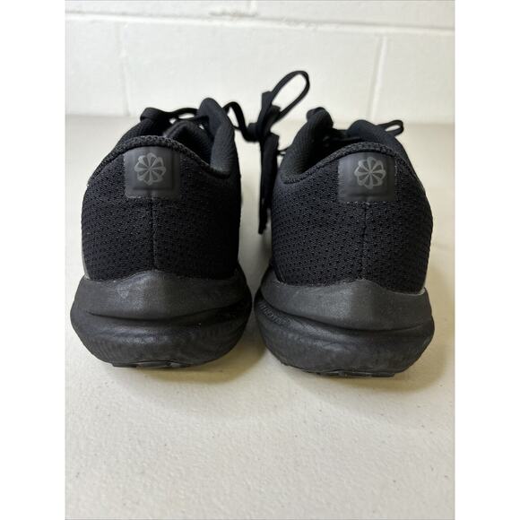 New Mens 8 Nike Air Winflo 10 Triple Black Anthracite Men’s Running Shoe - Picture 4 of 6